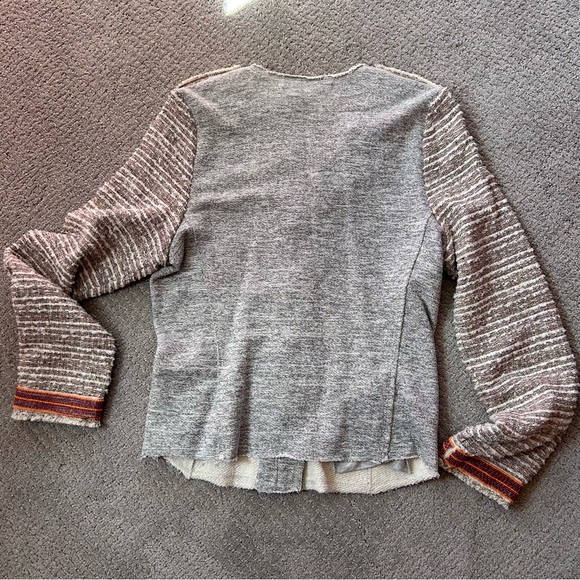 Anthropologie Dolan Sweatshirt Beaded Blazer Jacket - Picture 7 of 7